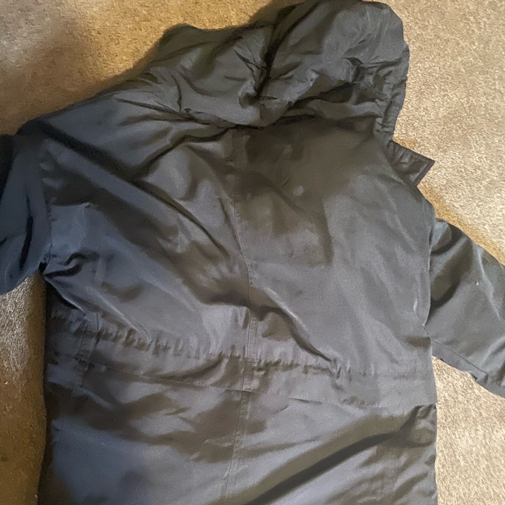 Athleta Black Down Oversize Jacket - image 3